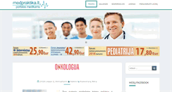 Desktop Screenshot of medpraktika.lt